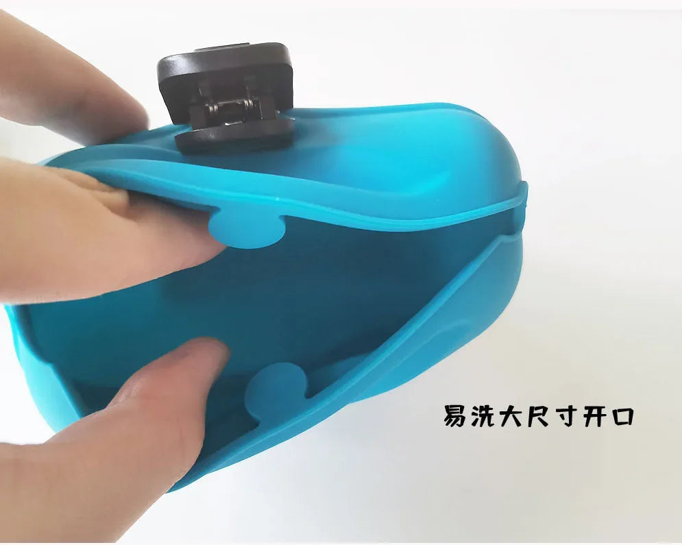 Dog Training Bag Silicone Snack Bags Outdoor Pet Waist Bags Portable Food Waist Bag Portable Treat Bait Feed Puppy Pet Supplies