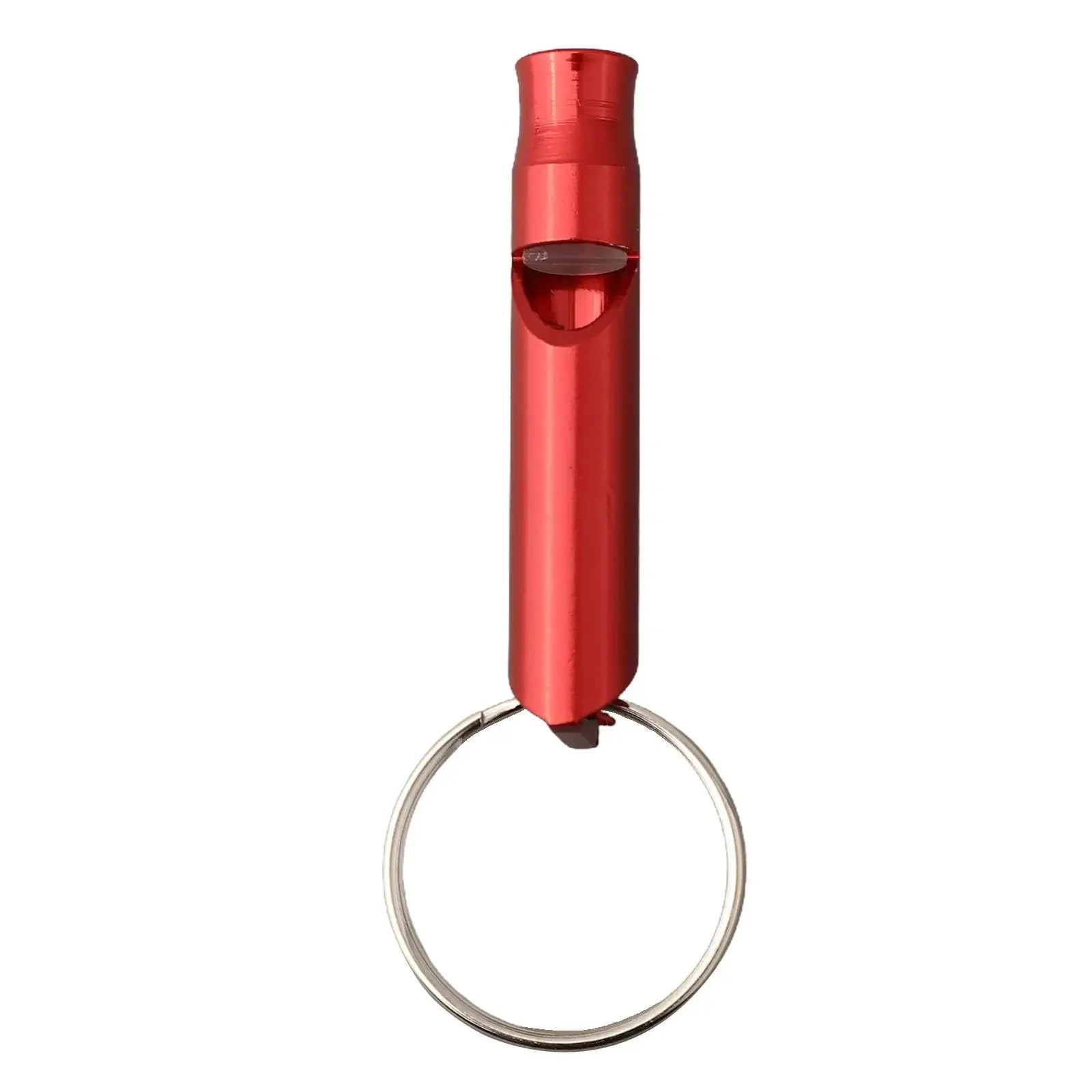 Hiking Keychain Whistle Outdoor Training 45*8mm Aluminum Alloy Distress Helper Mini For Birds For Training Pets