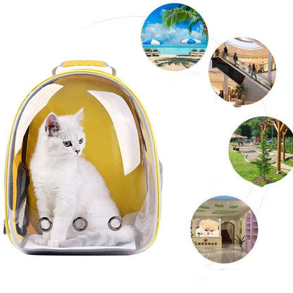 Manufacturer directly supplies cat bags, pet backpacks, portable and transparent space capsules, cat supplies, breathable backpa