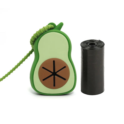 Biodegradable Dog Poop Bags with Silicone Clip Holder