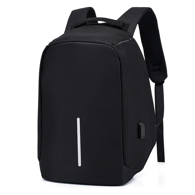 15.6-inch Backpack for Men's Business Travel Anti-theft Computer Bag, Waterproof USB Charging Anti-theft Backpack