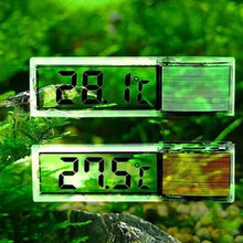 防水水族箱溫度計 3D 數位液晶電子魚缸溫度計魚龜溫度計水族箱裝飾