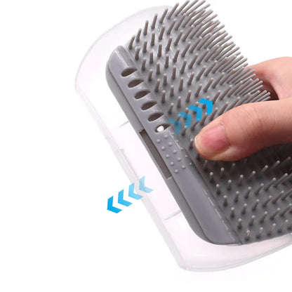 Pet Cat Corner Scrubber Massager Cat Scratching Scratching Scratcher Cat Brush Comb Massage Corner Brush Pet Supplies