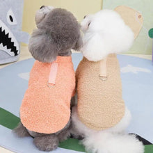 冬季狗狗毛衣保暖毛絨狗衣服適合中小型犬貓柔軟小狗外套夾克吉娃娃泰迪服裝狗狗用品