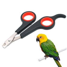 ペット鳥オウム小動物アクセサリーグルーミングツール爪切り黒と赤