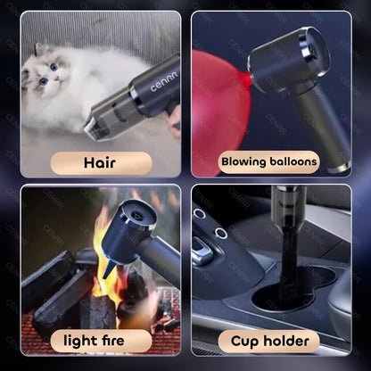 CENRR 210000PA Mini Car Vacuum Cleaner Wireless Powerful Vacuum Car Cleaner Handheld Portable Vacuum Cleaner Cleaning Machine
