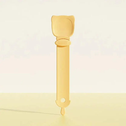 Pet Feed Spoon Food Scoop Cat Strip Squeezer Feeder Dispenser Indoors Puppy Kitten Snack Liquid Food Scoop Kitty Pet Supplies