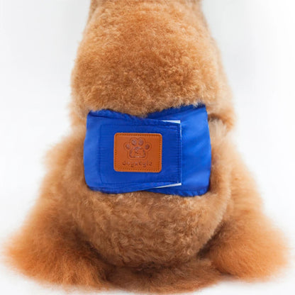 Solid Color Male Dog Diapers – Washable Cotton Dog Shorts