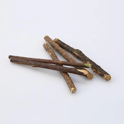 10pcs/bag Cat Chew Toys Natural Catnip Stick Pet Cats Kitten Snacks Matatabi Teeth Molar Chewing Toys Stick