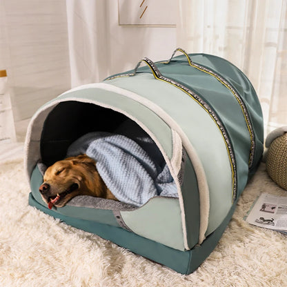 子犬と猫のための屋内/屋外用犬用テントクレートハウス