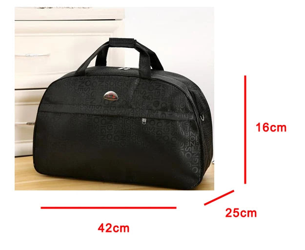 Hot Sale PU Leather Women Travel Duffel Bag for Men Large Capacity Waterproof Travel Bag Design Zipper Multifunction Luggage Bag