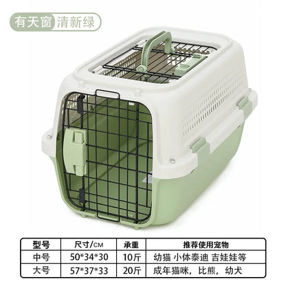 Pet Air Case Boeing Type Pet Cage Portable Travel Car Consignment Case Aircraft Air Transport Case