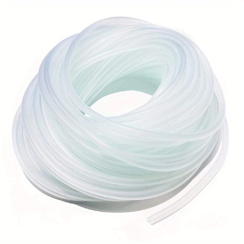 Silicone Aquarium Oxygen Pump Hose, Air Bubble Stone, Fish Tank, Pond Pump Tube, Food Grade Material, 4*6mm, 1m, 3M, 5m, 10m