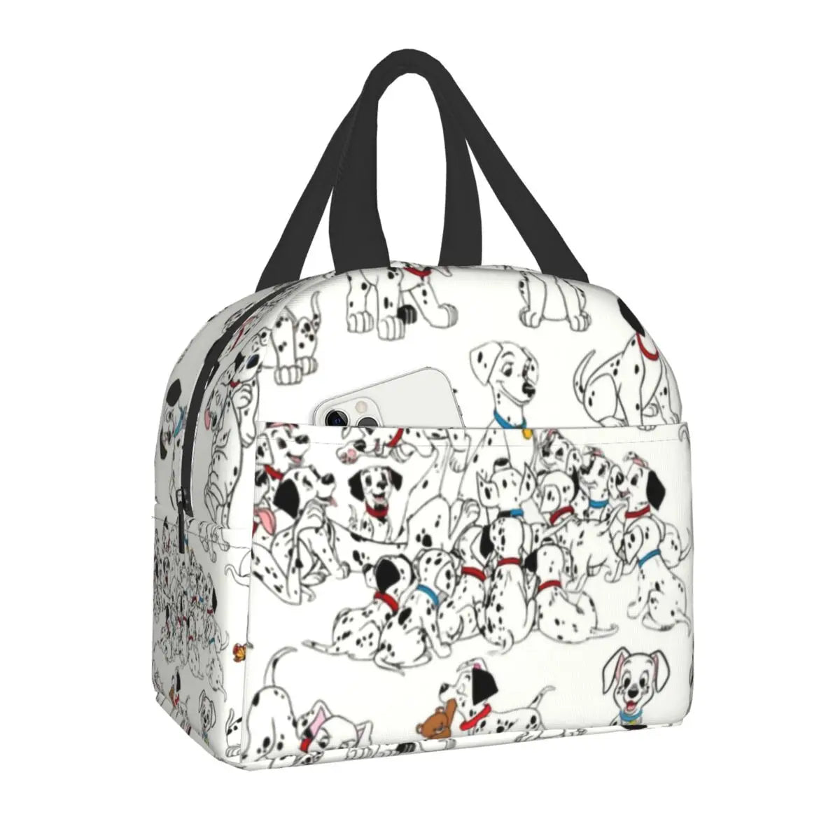 French Bulldog Dog Love Animal Pet Puppy Frenchie Insulated Lunch Bag for Outdoor Picnic Resuable Cooler Thermal Lunch Box