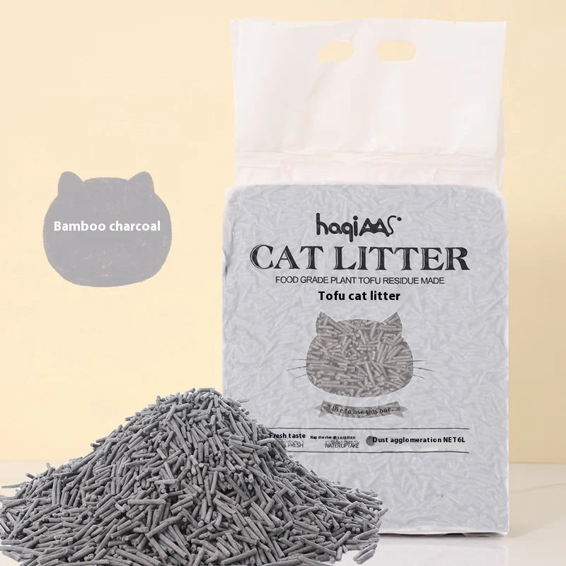 Original Tofu Cat Litter 6L Green Tea Mixed Plant Cat Litter Pet