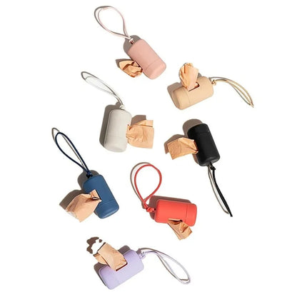 Luxury Dog Poop Bag Carrier – Portable & Stylish Dispenser