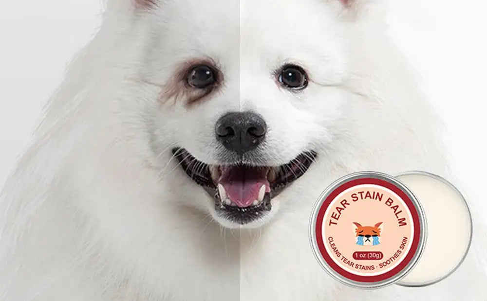 Pet Tear Stain Remover Cat Dog Eye Cleaner Cream pet Eye Stain Cleaner Ointment Natural Tear Stain Remover