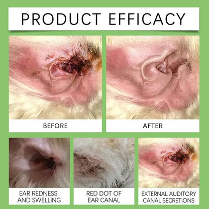 Dog Ear Cleaner Wipes Effective Cat Ear Wipes Dog Ear Cleaning Pads Soothing Dog Ear Cleaner Cat Ear Cleaner Wipes for Pet Dogs
