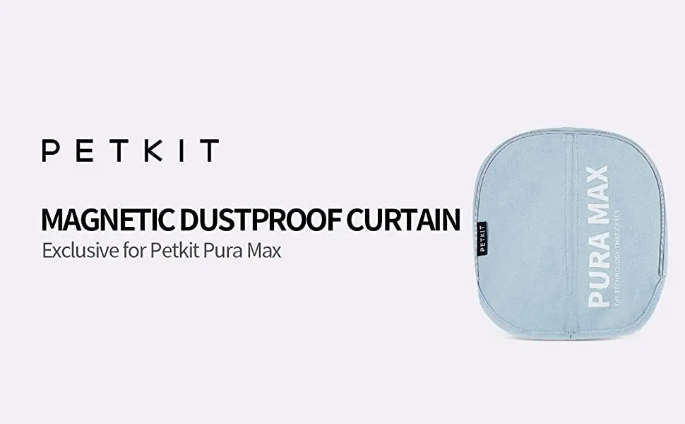 PETKIT Cat Litter Box Automatic Toilet Magnetic Suction Dust Proof Door Curtain To Reduce Sand for PURA MAX Sandbox Accessories