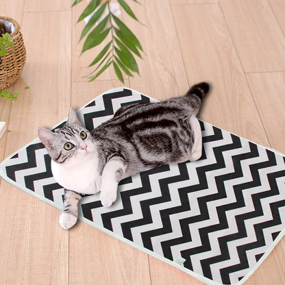 Underpad for Dogs Cooling Mats Urine Diaper Mat Waterproof Reusable Training Pad Dog Car breathable Dog Bed пеленки для собак