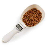 Electronic Measuring Tool Dog and Cat Feeding Bowl Measuring Spoon Pet Food Scale Digital Display Weighing Spoon Weight Volumn - Pets Home Supplies