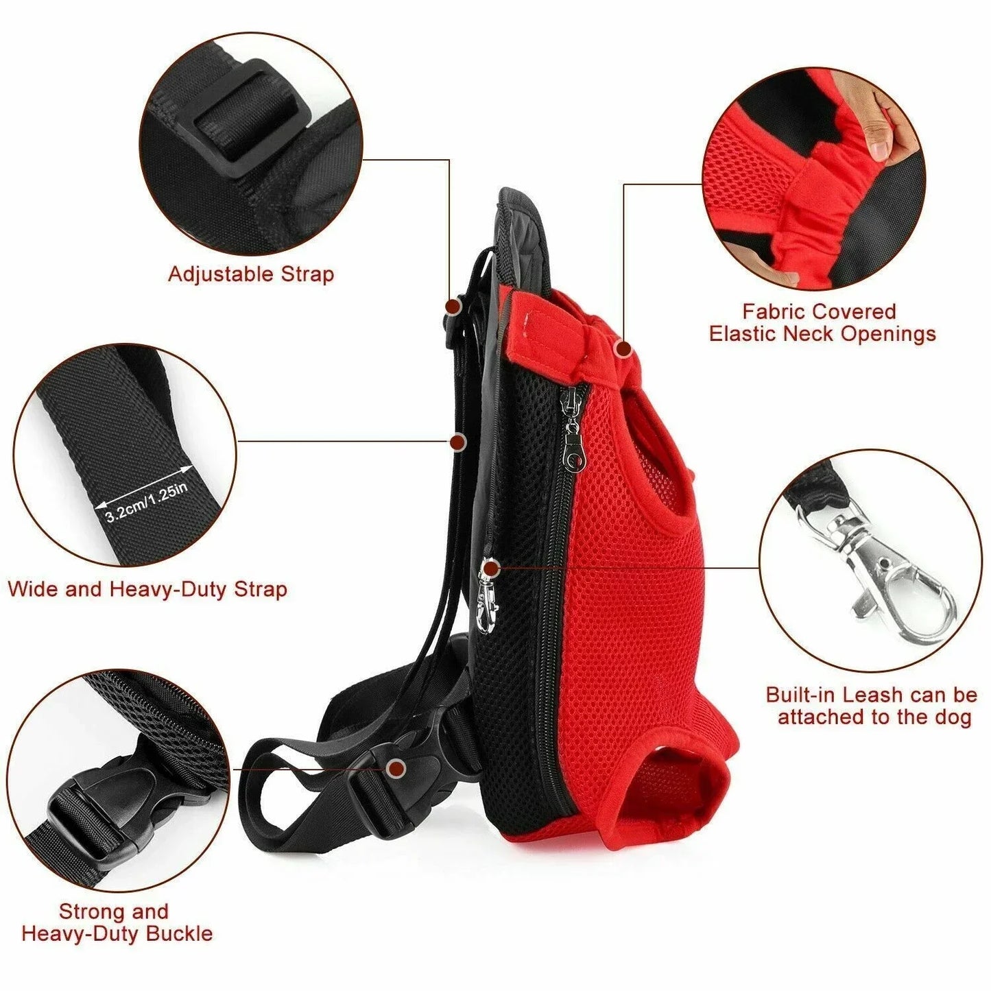 寵物狗背包網眼迷彩戶外旅行用品 Perros 透氣單肩手提包 適用於小型犬貓 Gatos