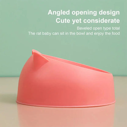 Hamster Feeding Bowl Hamster Food Water Bowl For Rabbit Guinea Pig Small Pets Feeder Dish Pet Food Bowl Supplies