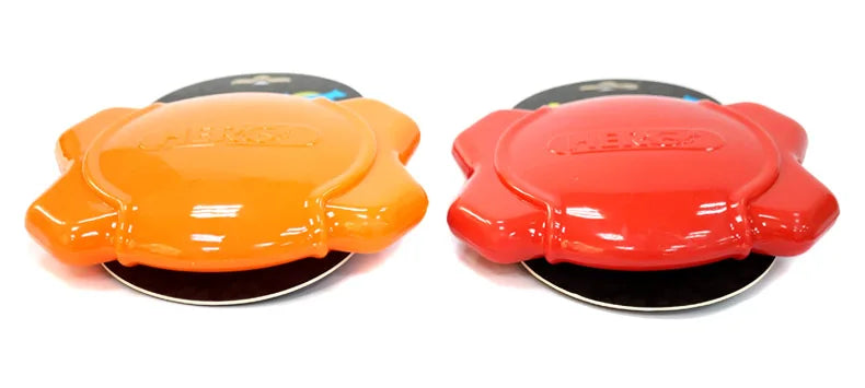 CAITEC Dog Toys Squeaking Foraging Disc Springy Durable Floatable Foraging and Chewing Pet Toy