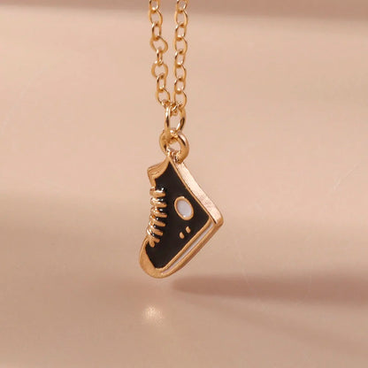 Cute Enamel Dog Cat Paw Necklaces for Women Men BFF Best Friends Couple Matching Pendant Necklace Set Birthday Gifts