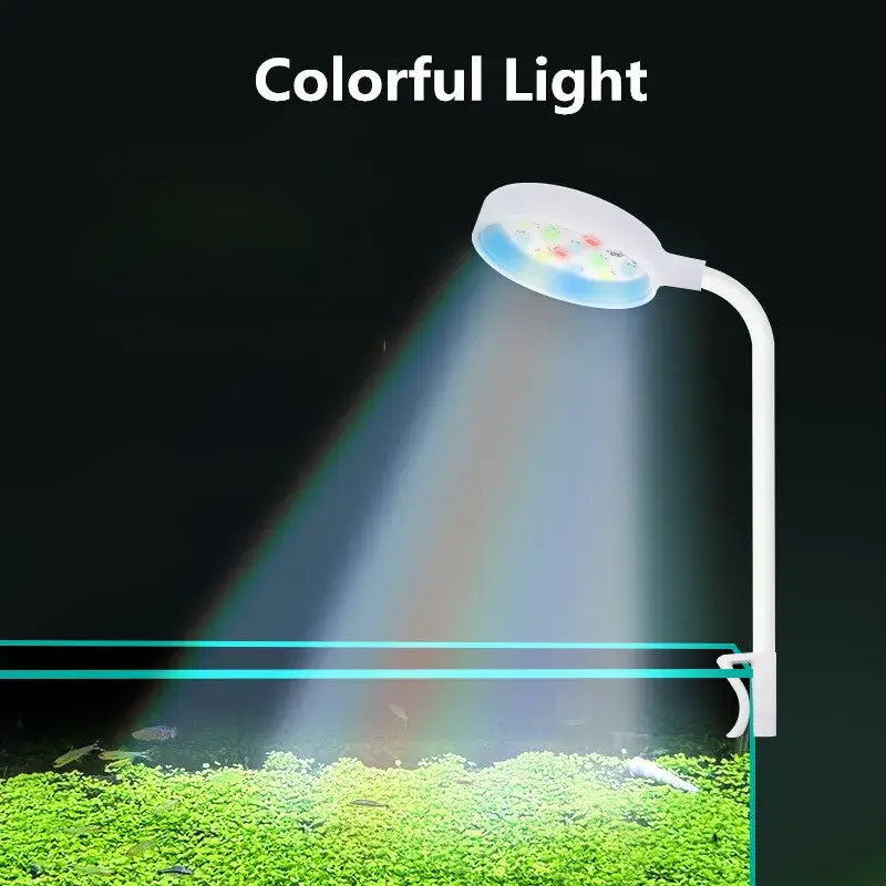 3W 5V USB 水族燈 LED 防水魚缸照明水下魚燈水族箱裝飾植物燈迷你魚缸燈