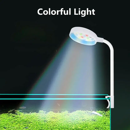 3W 5V USB 水族燈 LED 防水魚缸照明水下魚燈水族箱裝飾植物燈迷你魚缸燈