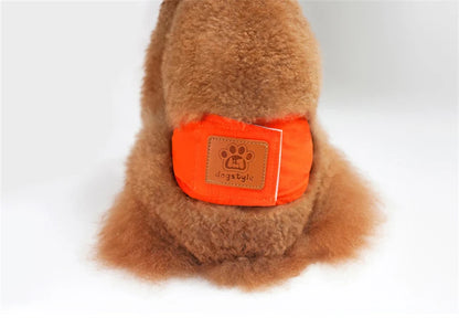 Solid Color Male Dog Diapers – Washable Cotton Dog Shorts