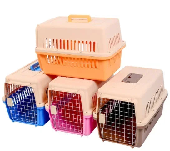 Pet Product Plastic Dog Flight Cage For Transport animal cages pet carrier xxl pet cages carriers houses large kennel