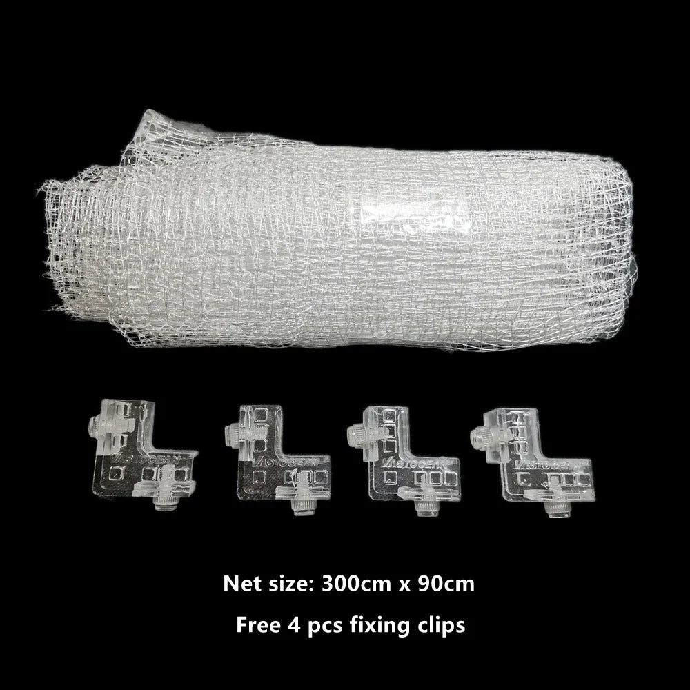 Vastocean Aquarium Fish DIY Invisible Net Clear Mesh Netting Fish Tank Anti-Jumping Net Anti-Escape Net Replacement Net