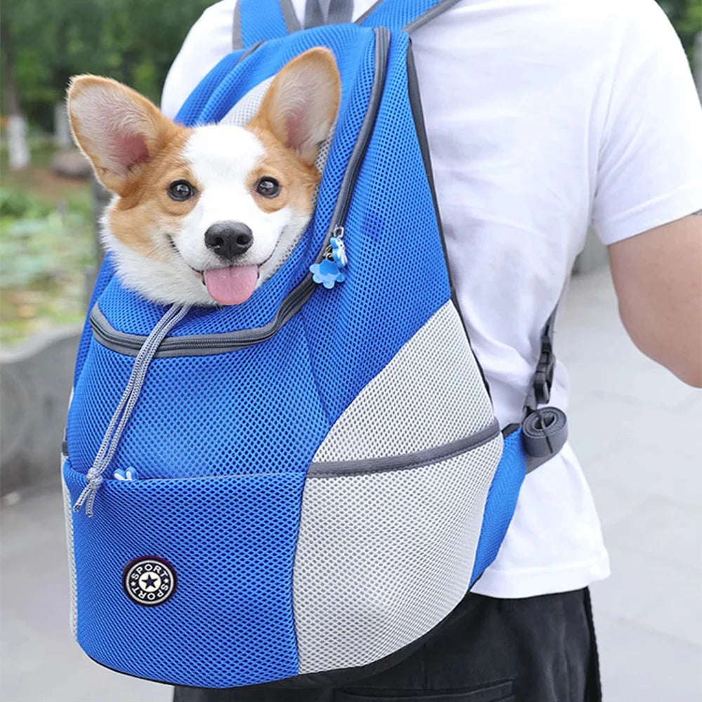 Pet Dog Carrier Bag Puppy Carriers Backpack For Dogs Travel Breathable Dog Bag Outdoor Dog Carrier Bag Pet Carrying Supplies