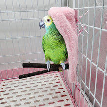 保暖小鳥吊床披肩窩角鸚鵡毛毯防風寵物小動物掛帳篷籠裝飾гамак для попугая