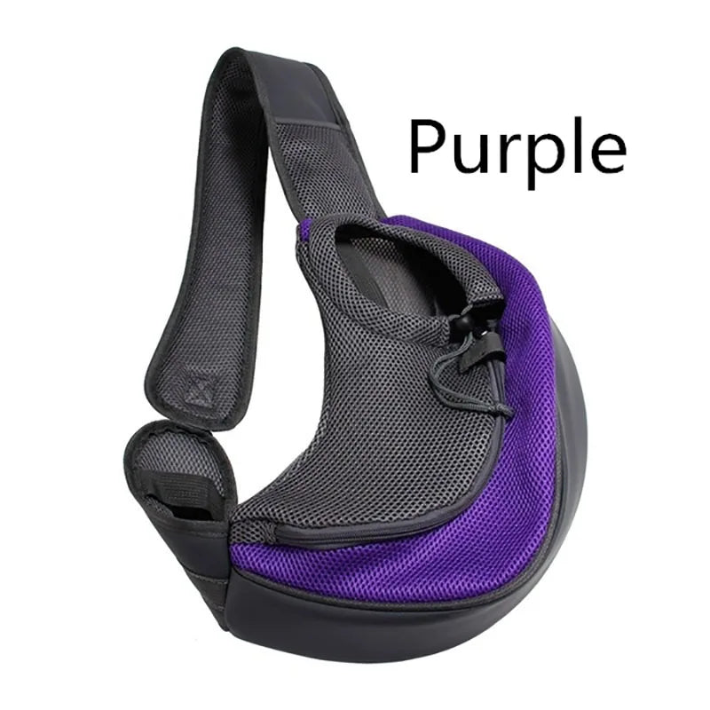 Pet Bag Portable dog Carrier Breathable Outdoor Travel cat Shoulder Bag Comfort Foldable dog carrier pet cat Cross-body Bags