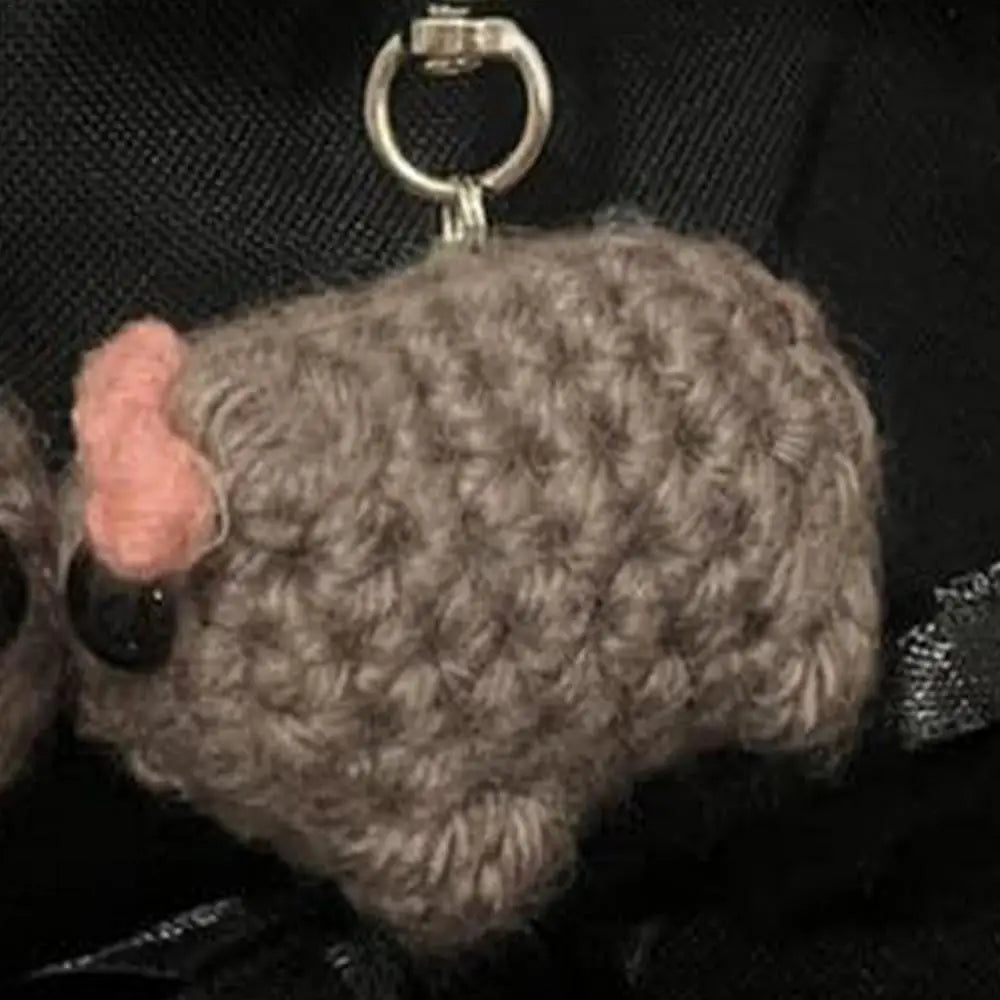 Sad Hamster Meme Sound Music Plush Toy Cute Hamster Plush Keychain Figure Soft Toy Stuffed Animal Doll Key Ring Key Chain