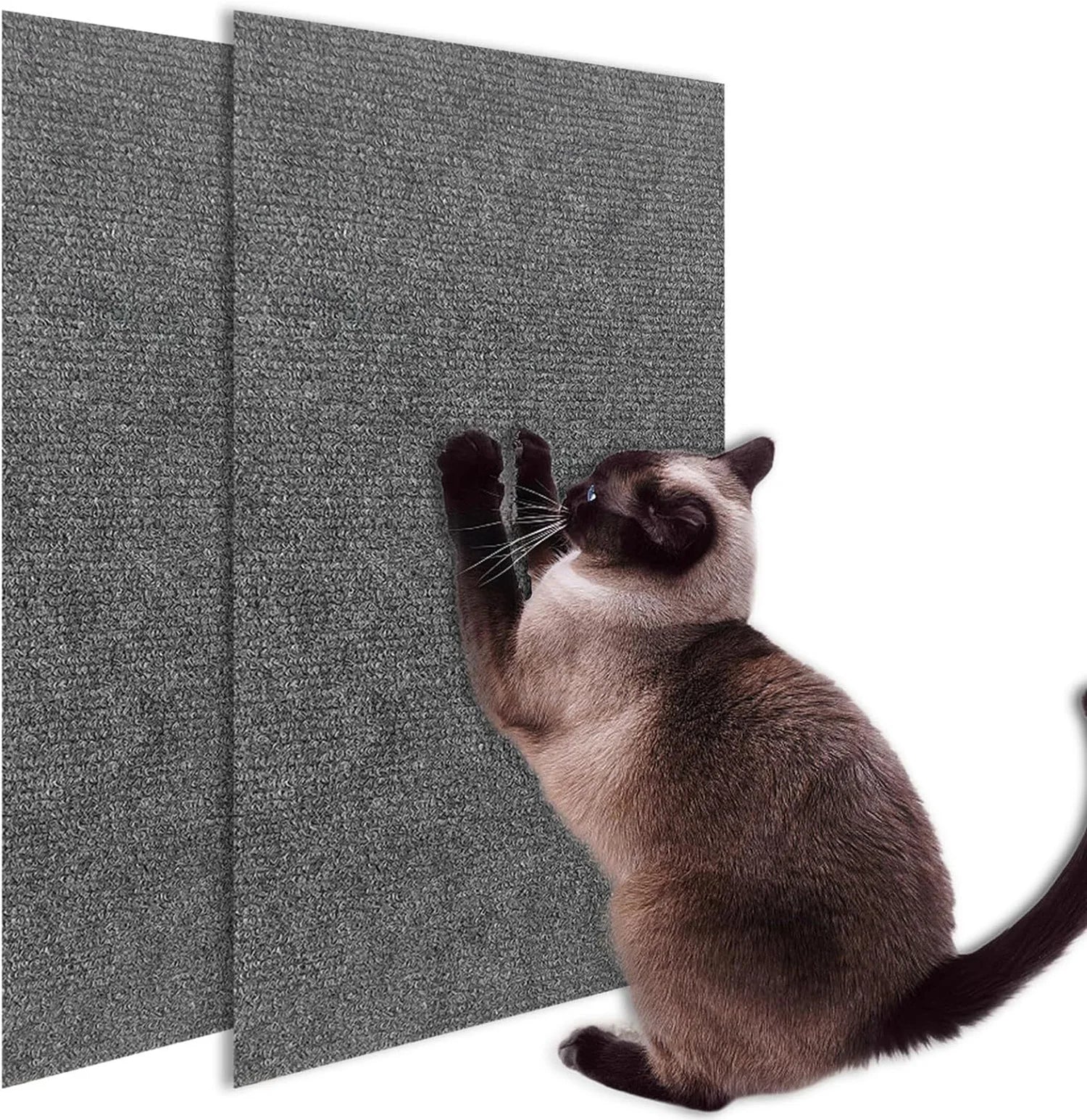 Self-Adhesive Carpet Cats Scratch Board Wall Anti Cat Scratch Sofa Diy Cats Scratch Board Sofa Protection Paws Sharpen Trimmable