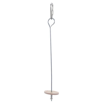 New Bird Toy Skewer Fruit Spear Hanging Holder Pet Parrot Parakeet Small Animal Stainless Steel  Parrot Stainless Steel Toy Fork