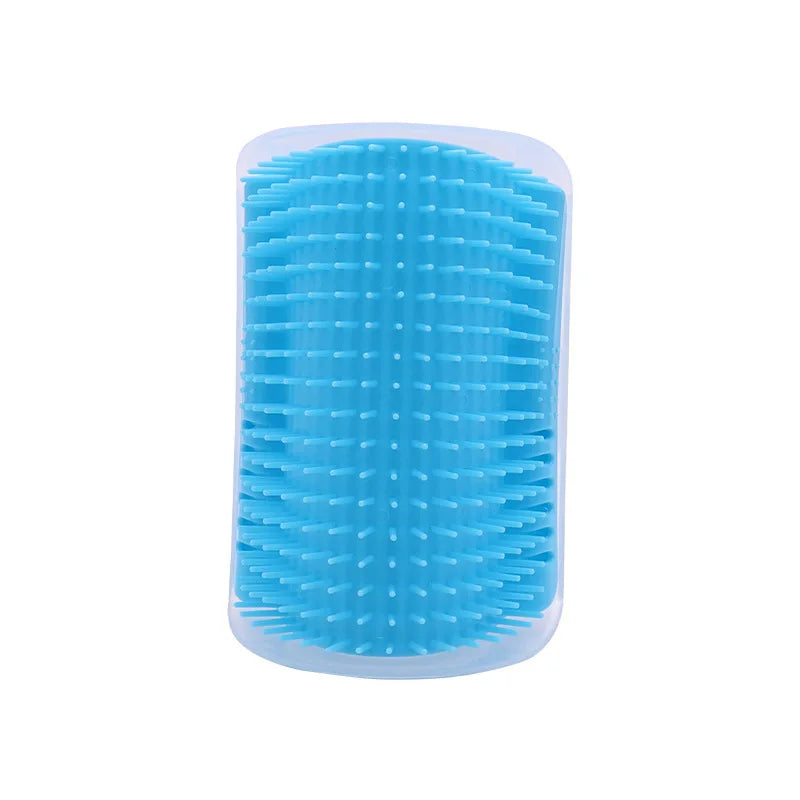 Pet Cat Corner Scrubber Massager Cat Scratching Scratching Scratcher Cat Brush Comb Massage Corner Brush Pet Supplies