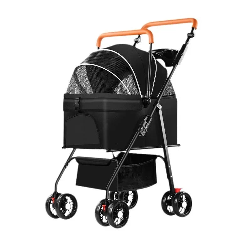 Pet Cart Dog Cat Large Dog Small Dog Out Pet Cart Outdoor Travel Lightweight Foldable