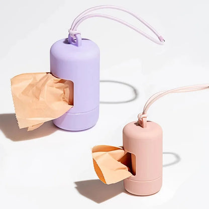 Luxury Dog Poop Bag Carrier – Portable & Stylish Dispenser