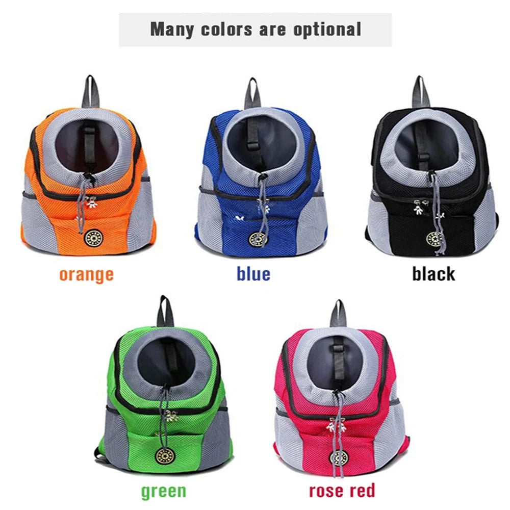 Pet Dog Carrier Bag Puppy Carriers Backpack For Dogs Travel Breathable Dog Bag Outdoor Dog Carrier Bag Pet Carrying Supplies