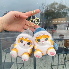 12cm Kawaii Anime Mofusand Plush Keychain Pendant Cartoon New Pp Cotton Doll School Bag Pendant Children's Prize Birthday Gift