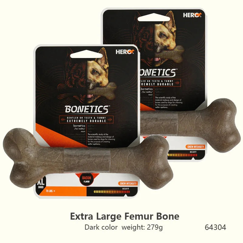 CAITEC Dog Toys Chewing Bone Toy Durable Bite Resistant Great for Tossing and Chasing Suitable for Small to Large Dogs