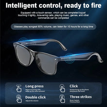 Smart Glasses Camera Remote Shoot Bluetooth Call Music Stereo Mic Men Touch Sunglasses AI Voice Assistant For Android IOS Phone