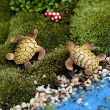 1 件迷你海龜模型樹脂擺飾水族箱魚缸家居造景裝飾配件精細做工佈置道具