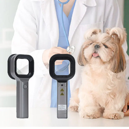 Woods Light Skin Examination For Cat Dog Ringworm Handheld UV Wood's lamp Skin Fungus Detector Vitiligo Pityriasis Versicolor