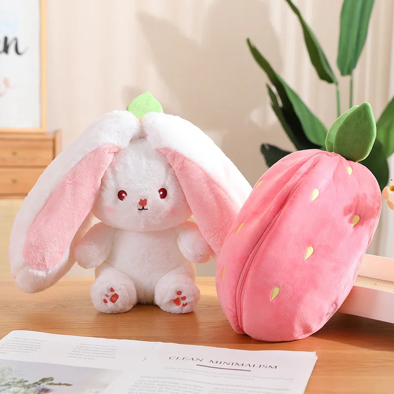 35cm Creative Funny Doll Carrot Rabbit  Toy Stuffed Soft Bunny  Toys for Kids Girls Birthday Gift